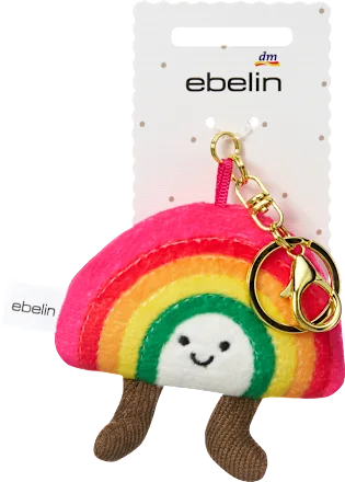 ebelin Rainbow Key & Bag Charm, 1 pc