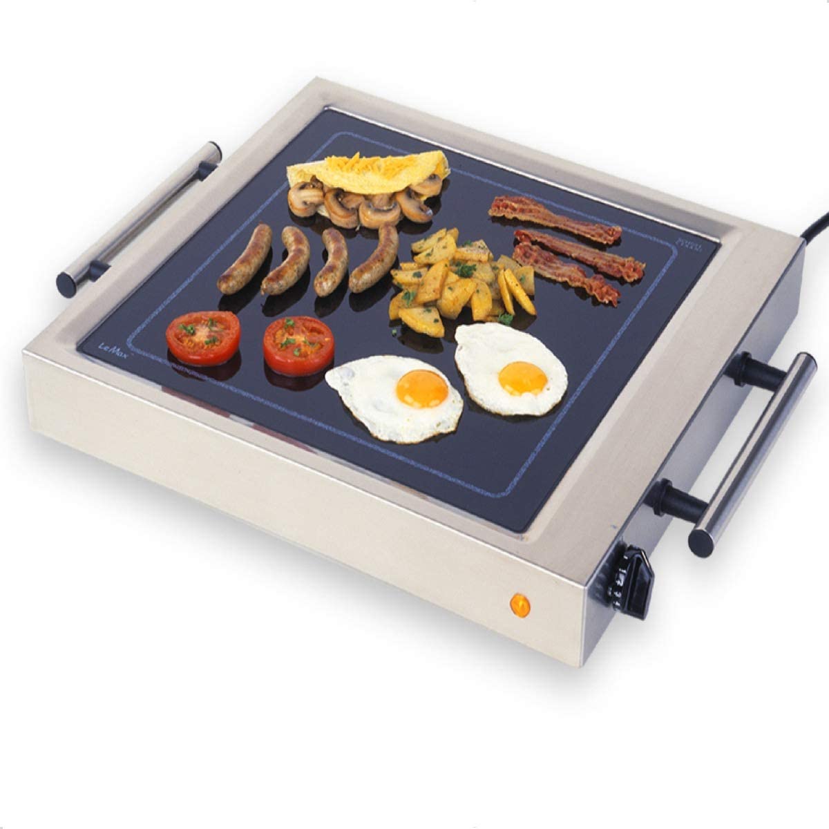 ELAG LeMax Grill S (Versatile Electric Grill & Table Grill – 2,200 W Heating Output – Easy Temperature Control – Even Heat Distribution – Also Grill Plate & Griddle)