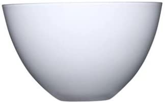 Holmegaard, 4343220, Cocoon Bowl, Glass Bowl, Diameter: 20 cm, (White)