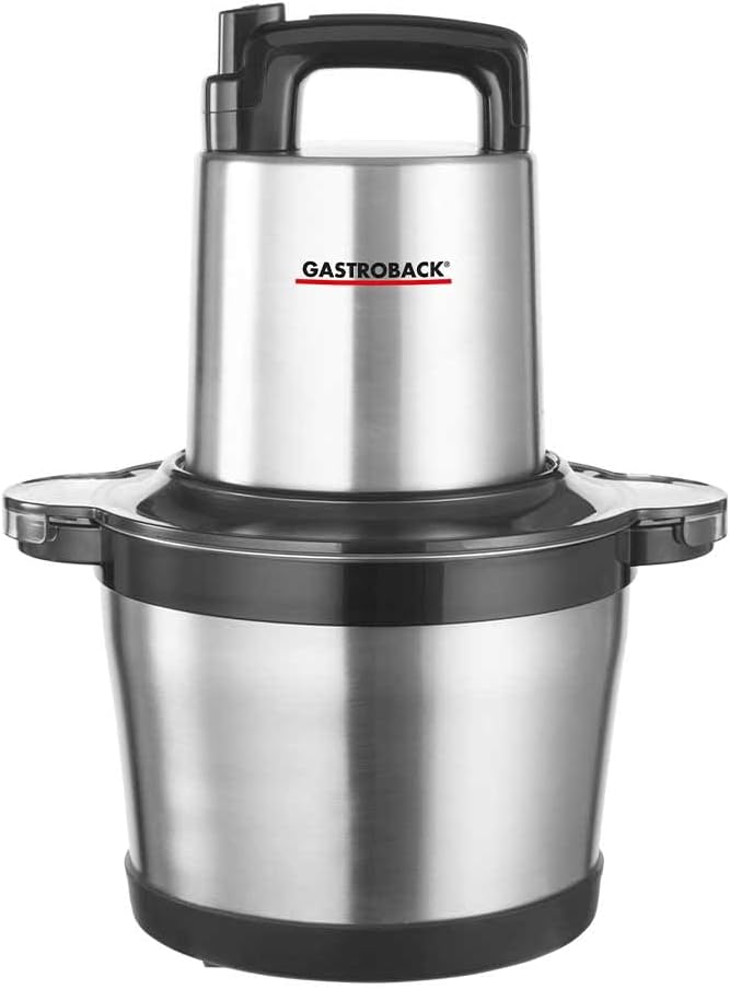 GASTROBACK #40966 Design Professional Multi Chopper 5 L, Silver, Black