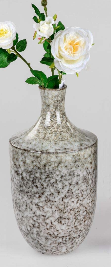 Itrr Ceramic Vase In Marble Effect Approx 38 Cm