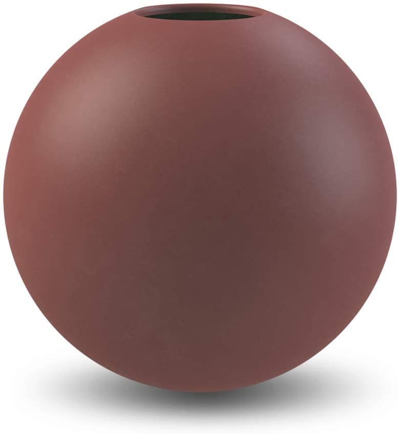 Cooee Design Cooee – Ball Vase – Plum – Ceramic – Diameter 10 cm