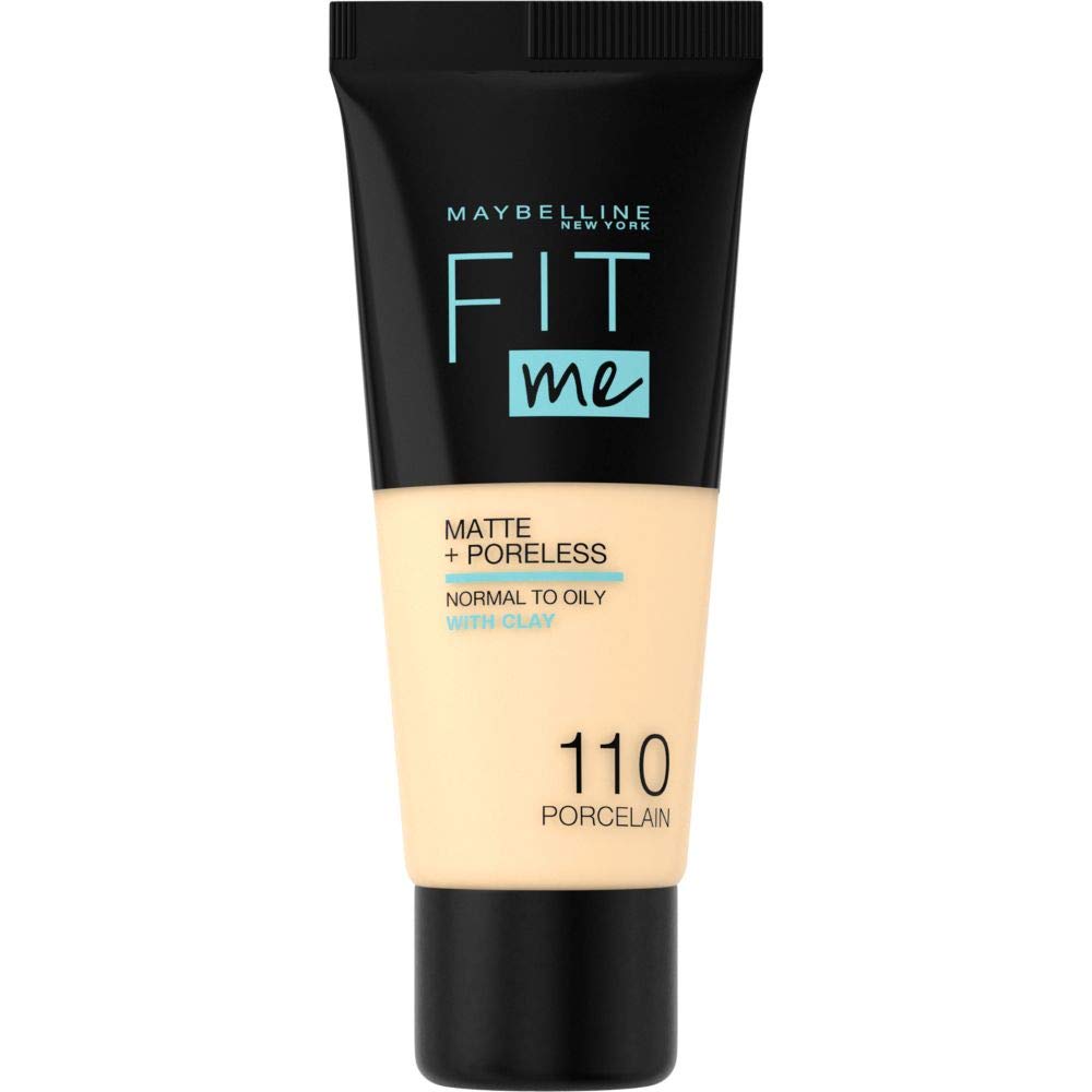 Maybelline Fit Me Matte & Poreless Make-Up 1-piece 30ml, 110 ‎nr. porcelain