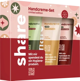 share gift set Christmas hand creams 3 pieces, 1 pc