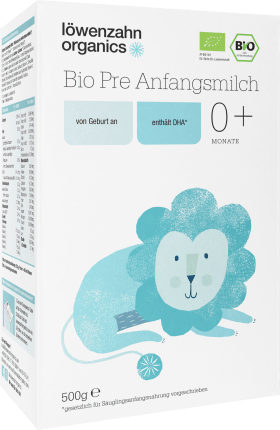 Löwenzahn Organics Initial milk Pre from birth, 500 g