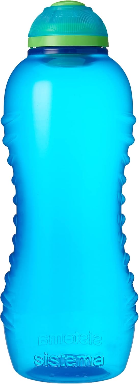 Sistema Twist \'n\' Sip BPA Free Water Bottle, 460 ml - Blue