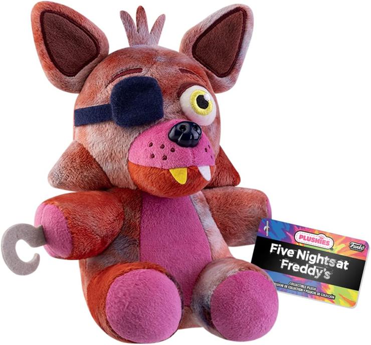 Funko Plush: Five Nights At Freddy\'s (FNAF) TieDye - Foxy - Plush Toy - Birthday Gift Idea - Official Merchandise - Filled Plush Toys For Children and Adults, Girlfriends and Friends
