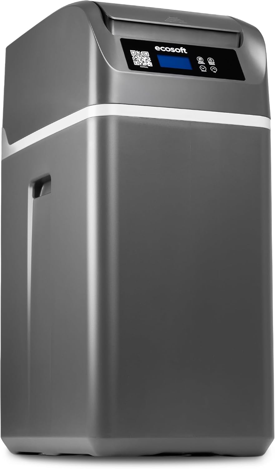 Ecosoft Cube 150 Compact Cabin Water Softener for Homes with Smart Valve