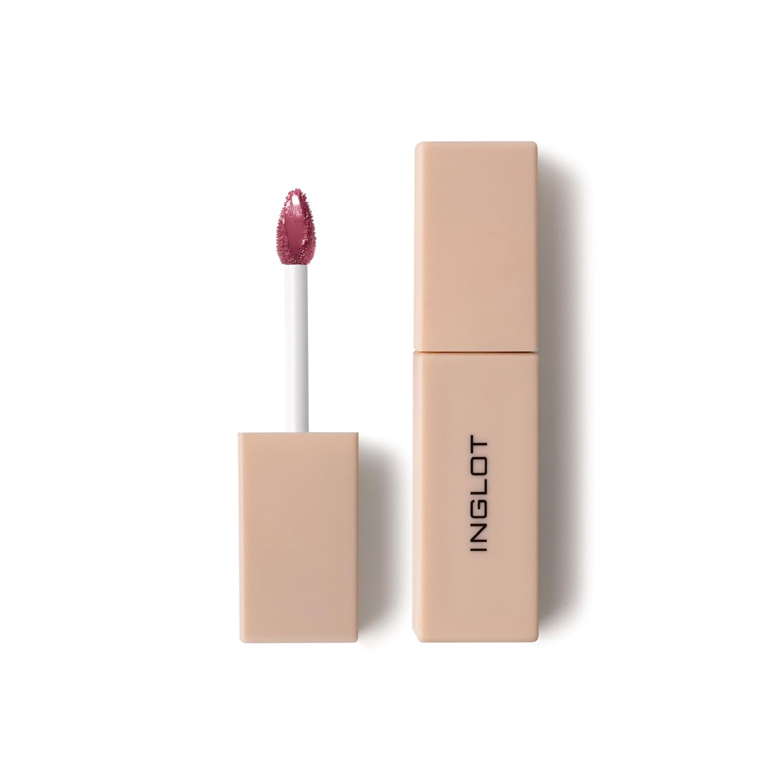 INGLOT Glazed Lips Liquid Lipstick SPF 50+ - Long-Lasting Shine | Subtle Color | Ideal for everyday use | UV protection | Volume Enlargement | Shiny | 3.5ml | 96