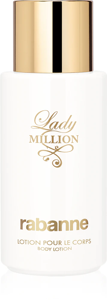 Rabanne Lady Million body lotion for women