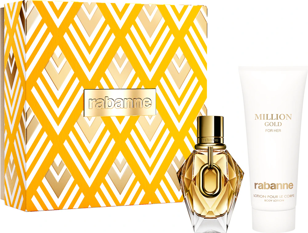 Rabanne Million Gold For Her Gift Set for Women, 150 ml