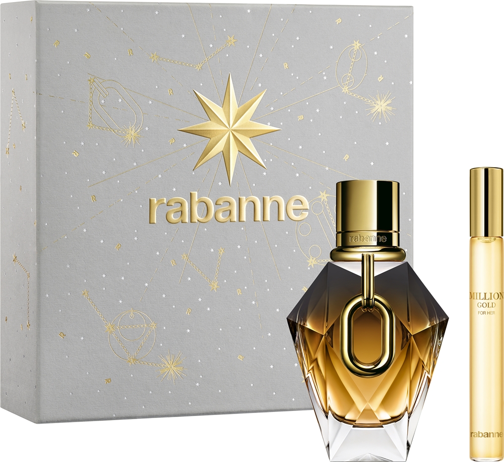 Rabanne Million Gold For Her Le Parfum Gift Set for Women