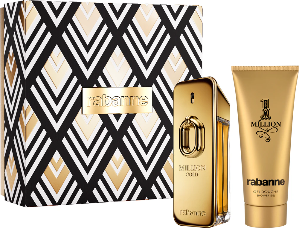 Rabanne Million Gold Gift Set for Men, 200 ml