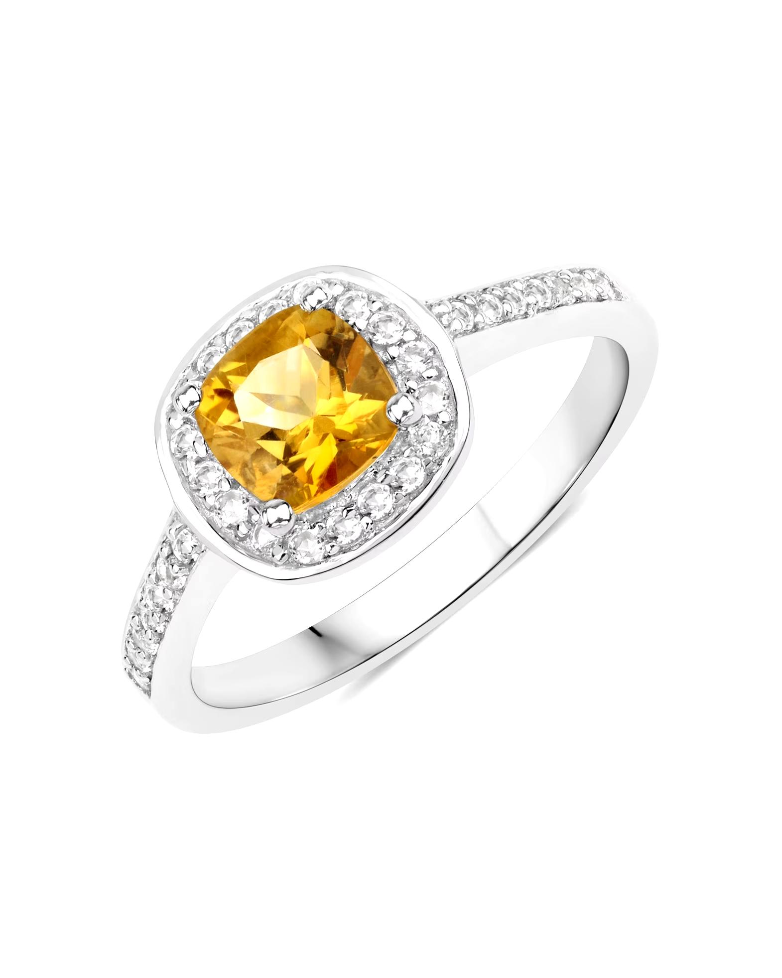 Rafaela Donata Ring Ring Sterling Silver Citrine in Silver
