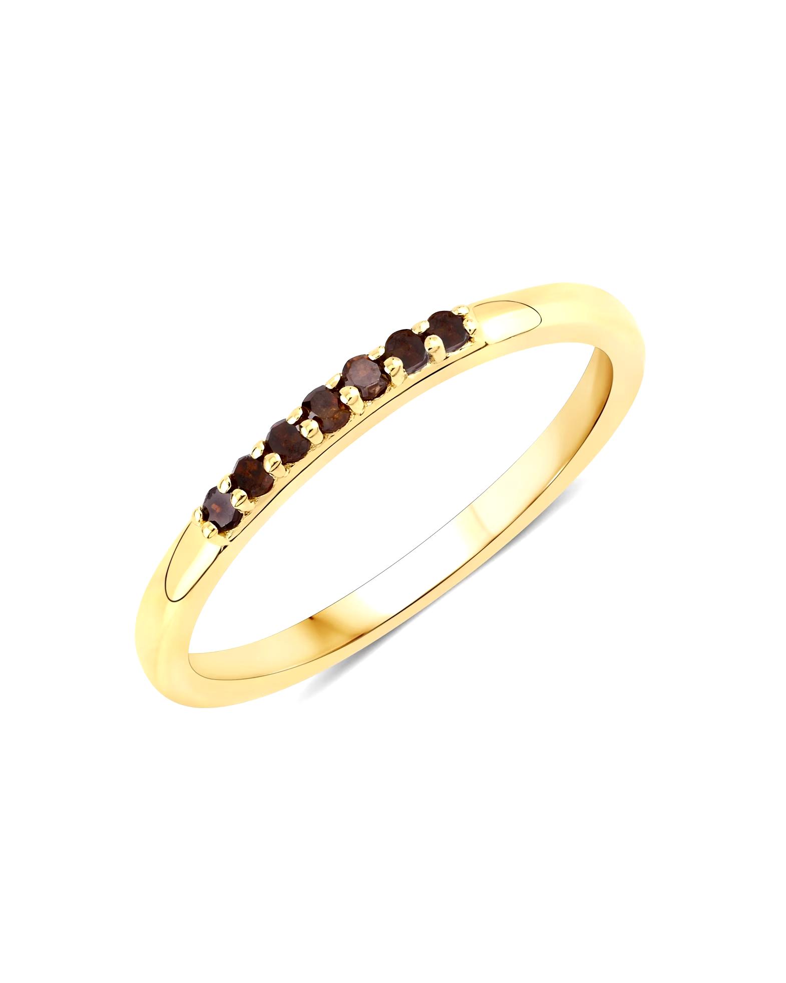 Rafaela Donata Ring Ring Sterling Silver Diamond in Yellow Gold