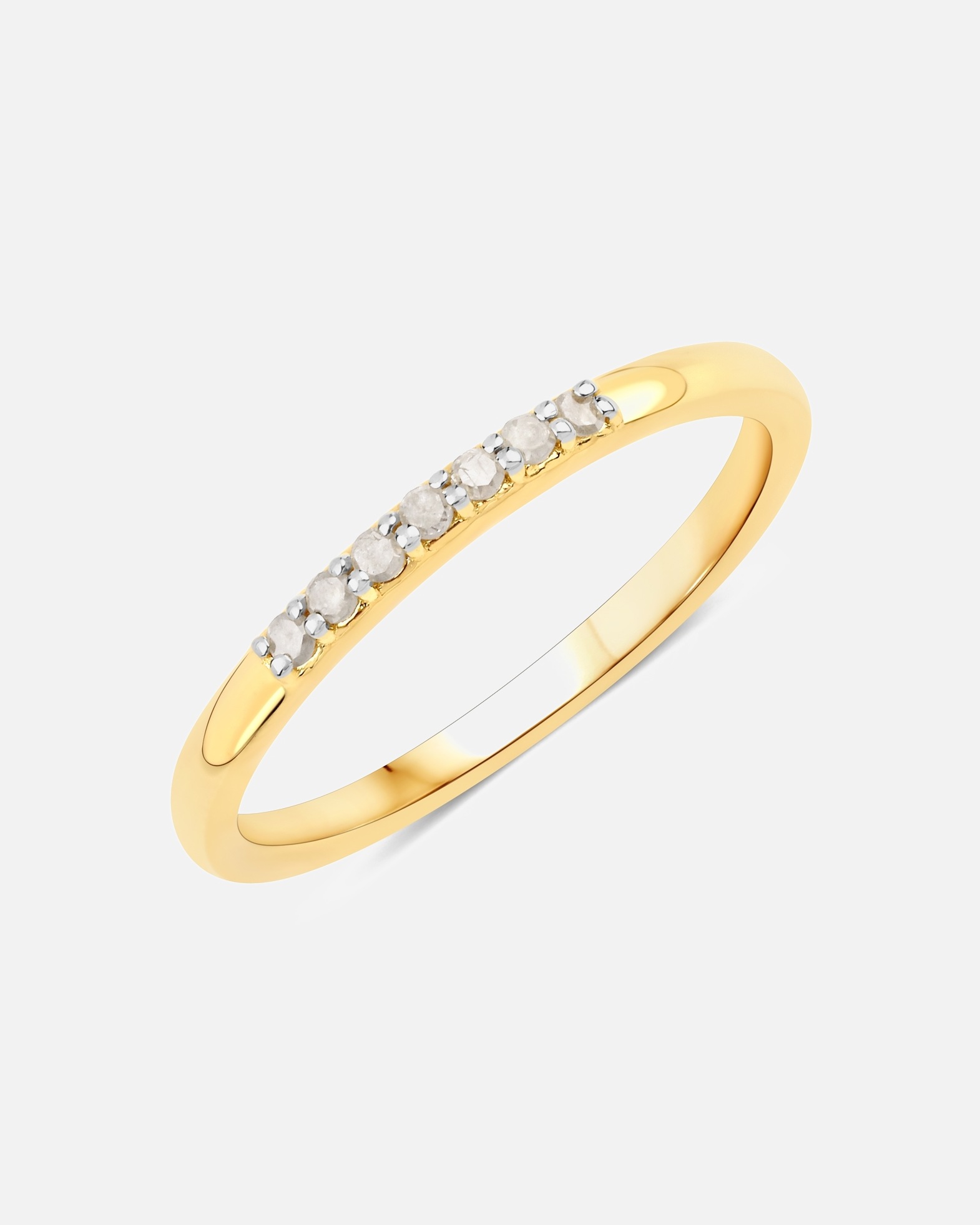 Rafaela Donata Ring Ring Sterling Silver Diamond in Yellow Gold