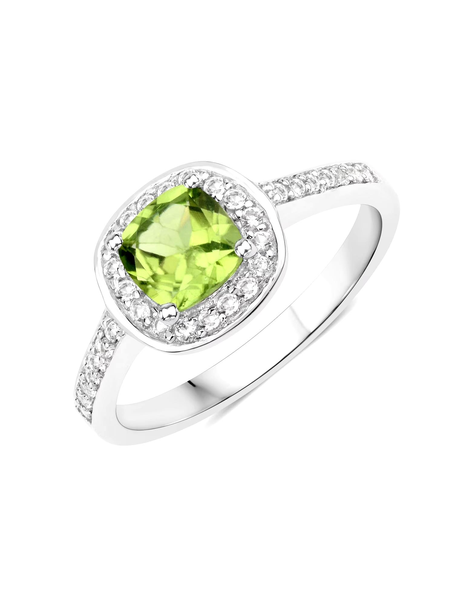Rafaela Donata Ring Ring Sterling Silver Peridot in Silver