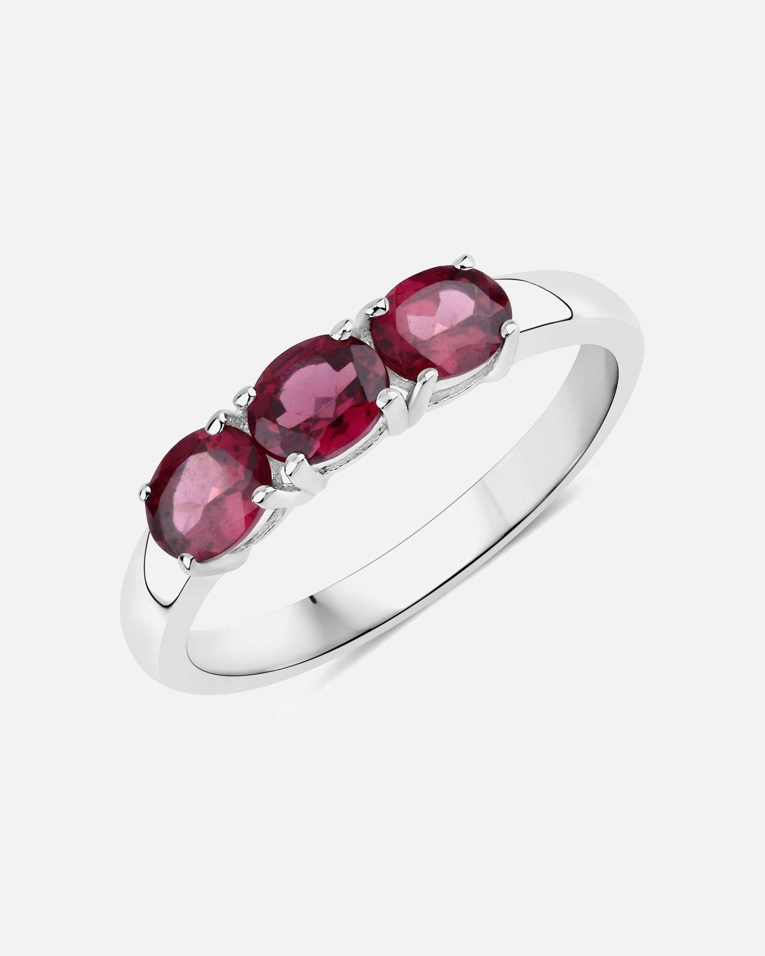 Rafaela Donata Ring Ring Sterling Silver Rhodolite in Silver