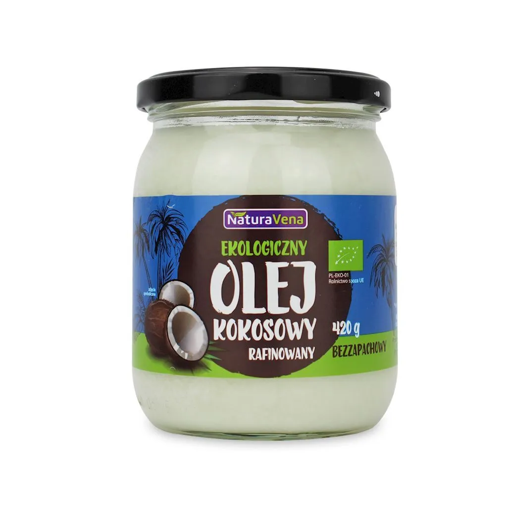 NATURAVENA BIO REFINED COCONUT OIL 420 g - NATURAVENA