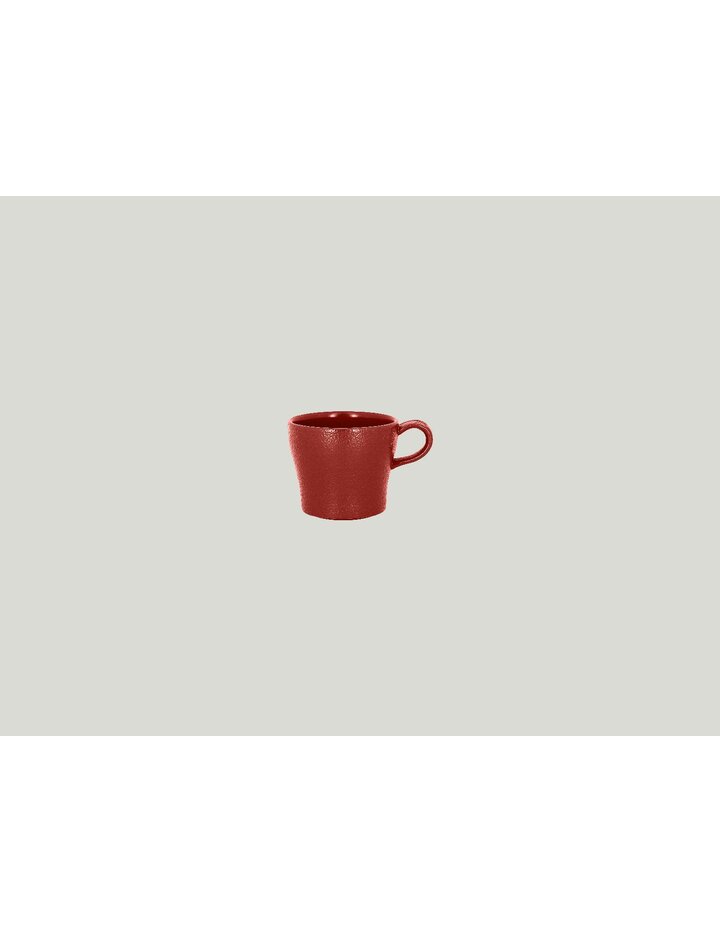 Unbekannt Rak Neofusion Coffee Cup-Magma-Dark Red D 8Cm / H 7.3 Cm / C 20Cl / - Set O