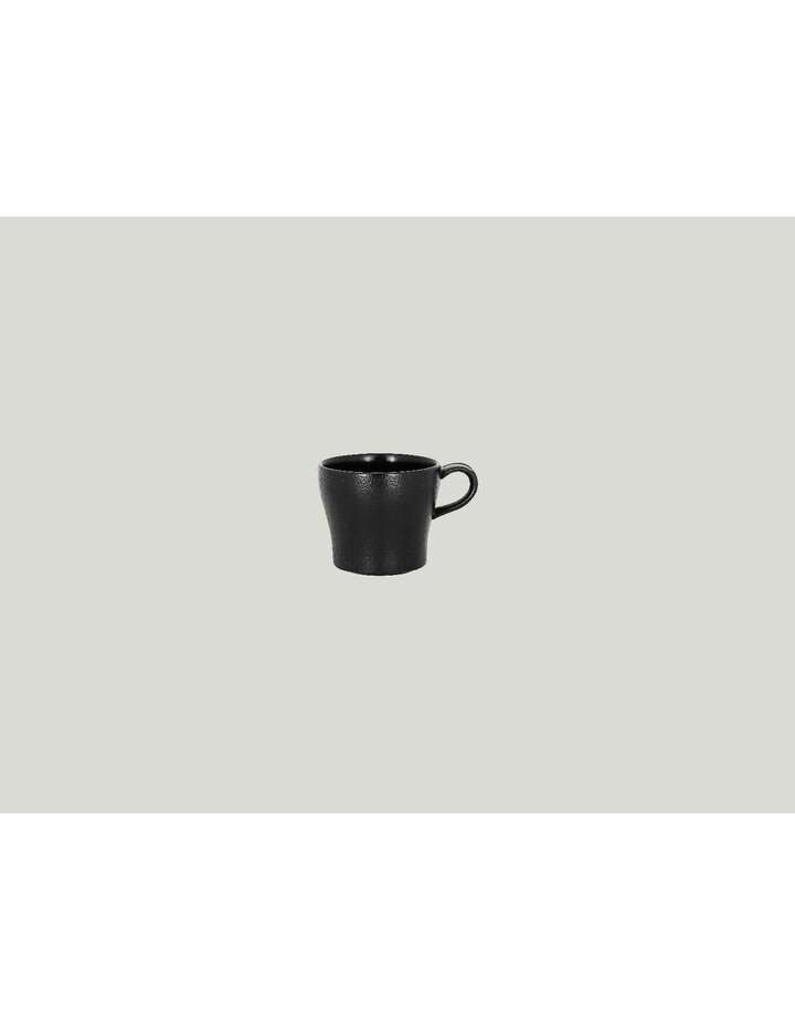 Unbekannt Rak Neofusion Coffee Cup - Volcano-Black D 8Cm / H 7.3 Cm / C 20Cl / - Set