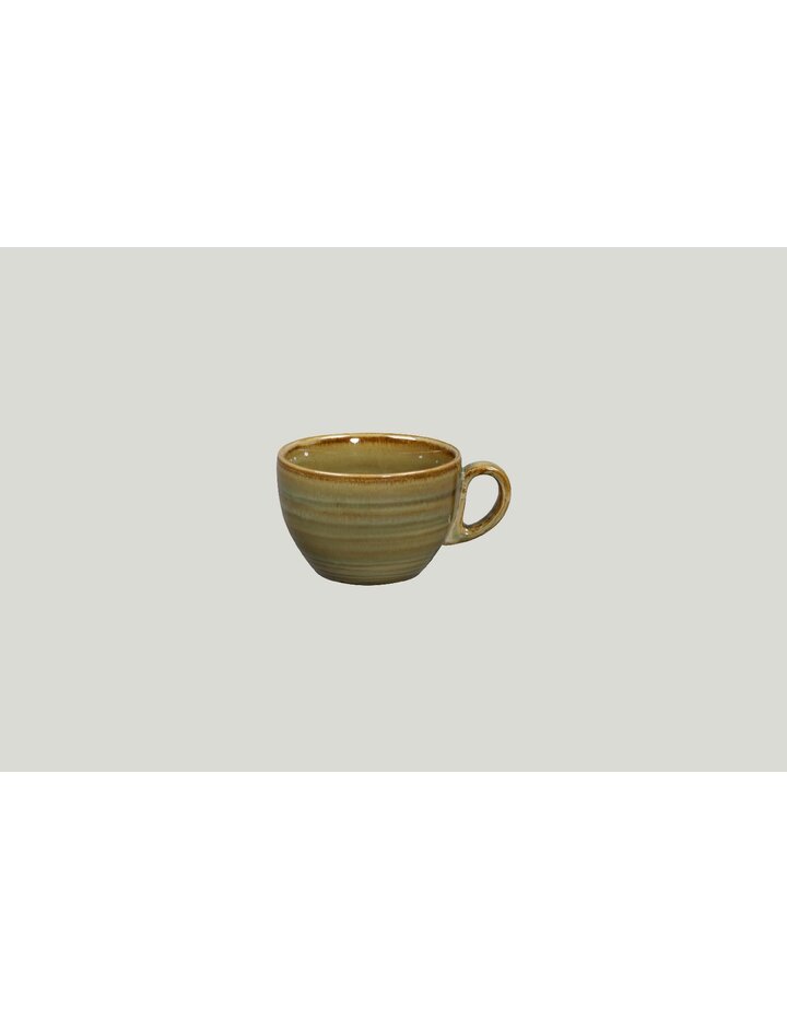 Unbekannt Rak Spot Coffee Cup-Emerald-Emerald D 9 Cm / H 6.1 Cm / C 23 Cl - Set Of 12