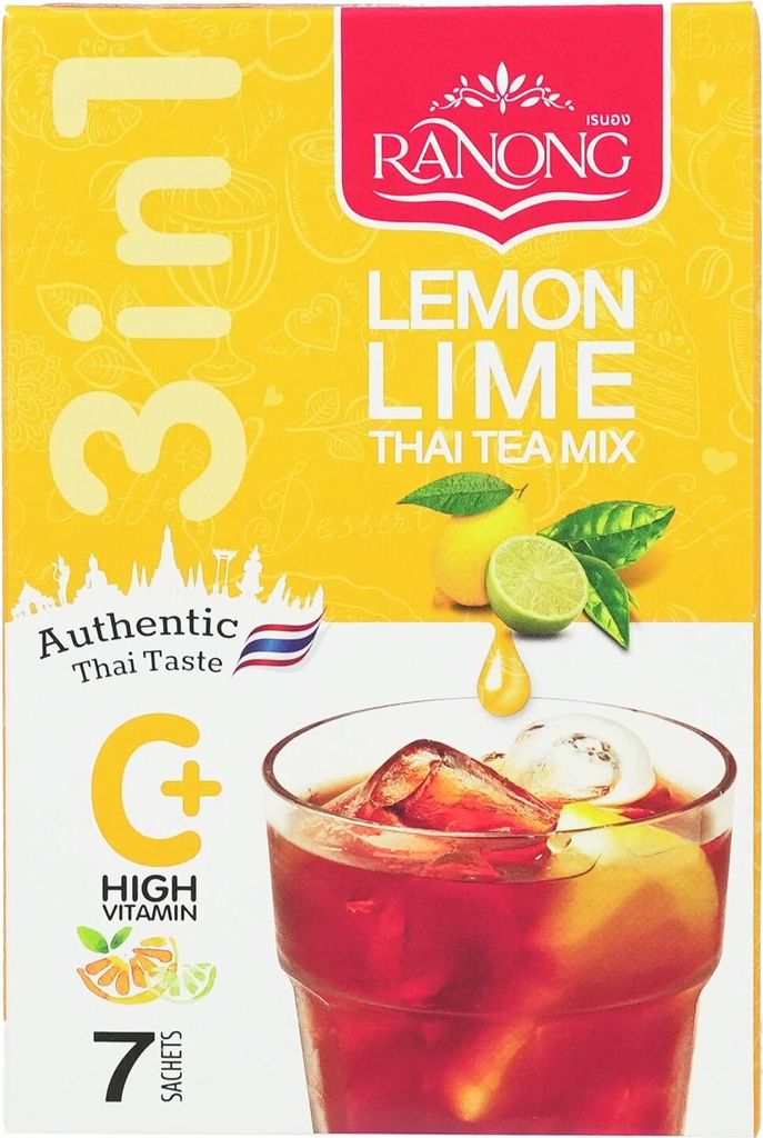 Ranong Lemon Instant Lime Thai Tea Mix 175g