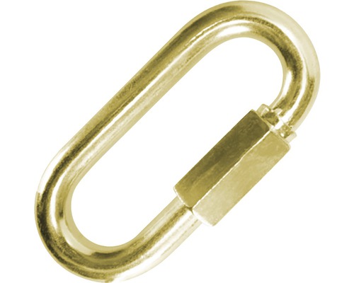 Pösamo Rapid link Ø 10 mm yellow galvanized