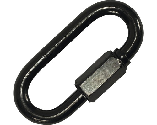 Pösamo Rapid link Ø 10 mm black galvanized
