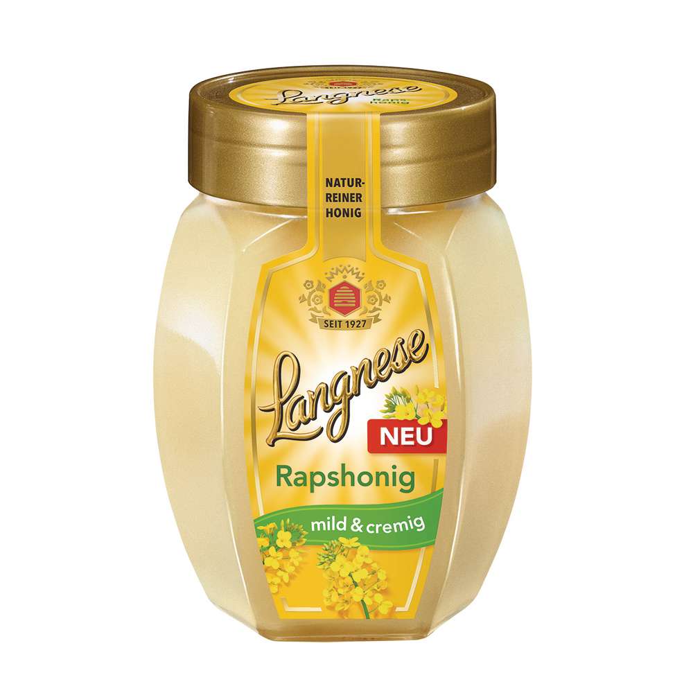 Rapeseed honey, mild & creamy