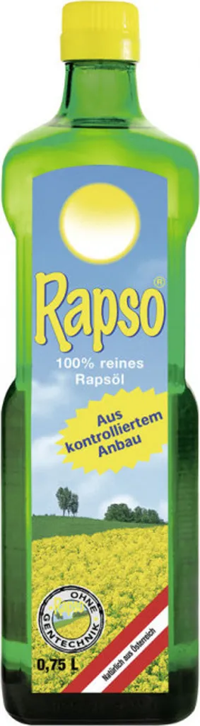 Rapso pure rapeseed oil from controlled cultivation in Austria 750ml