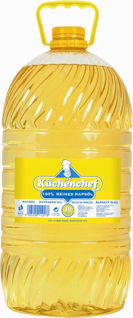 Seasons_Onlineshop Rapeseed oil Chef 100% pure rapeseed oil in 10L PET bottle for cold & warm dishes Snack bars Restaurants