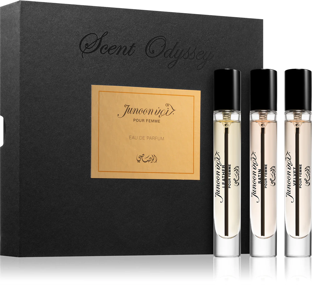 Rasasi Scent Odyssey Junoon Pour Femme Gift Set for Women