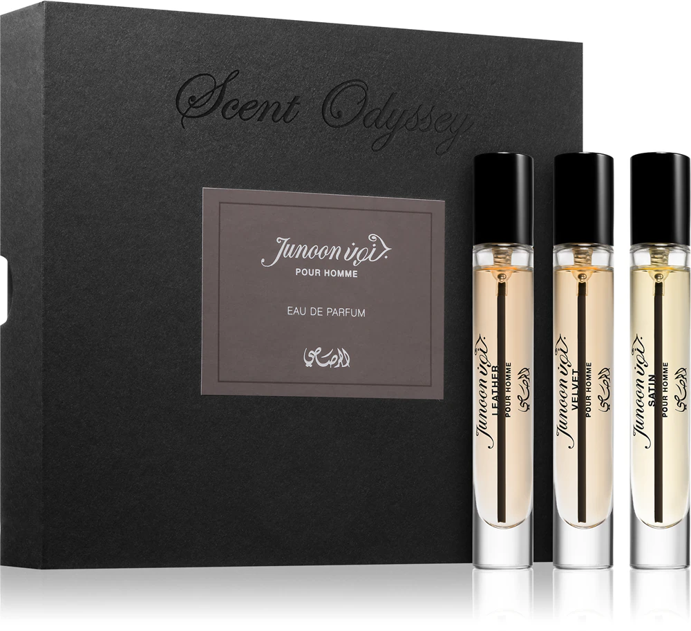 Rasasi Scent Odyssey Junoon Pour Homme Gift Set for Men
