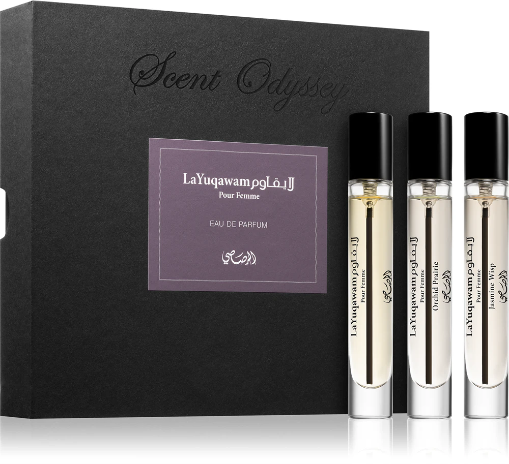 Rasasi Scent Odyssey La Yuqawam Pour Femme Gift Set for Women
