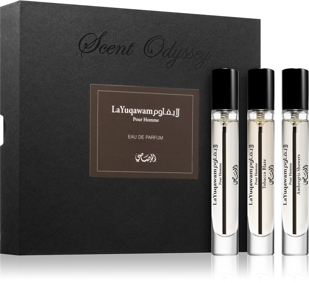 Rasasi Scent Odyssey La Yuqawam Pour Homme Gift Set for Men
