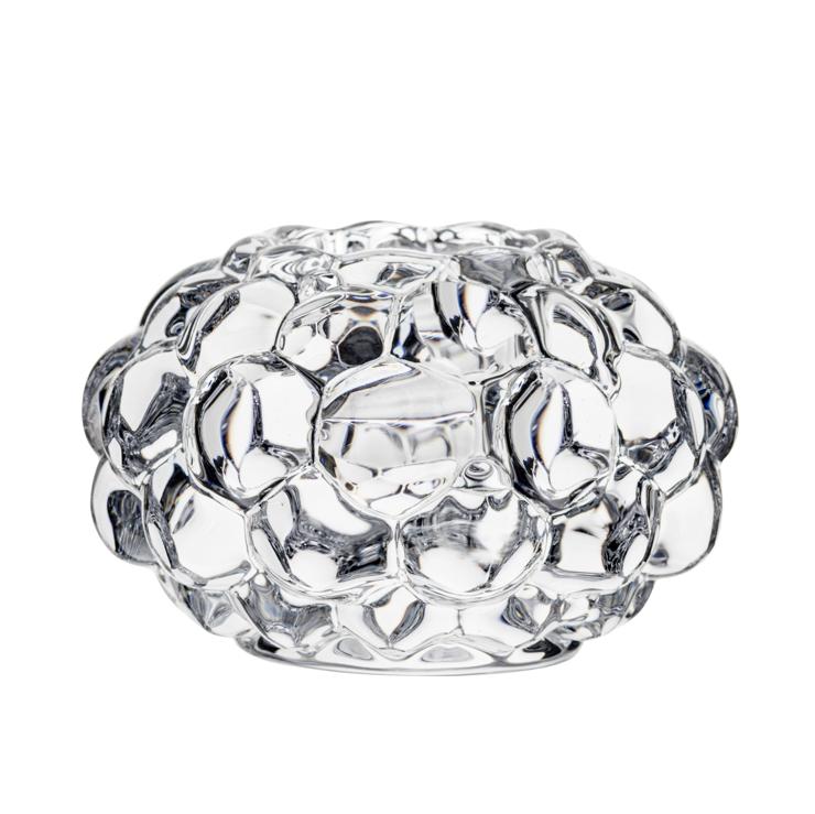 Orrefors Raspberry Candleholder