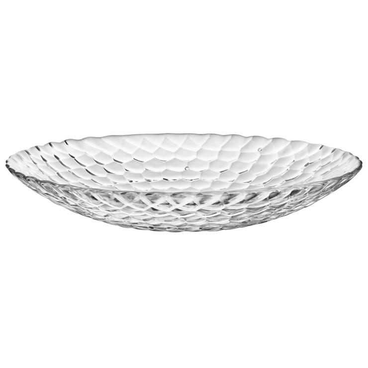 Orrefors Raspberry Dish