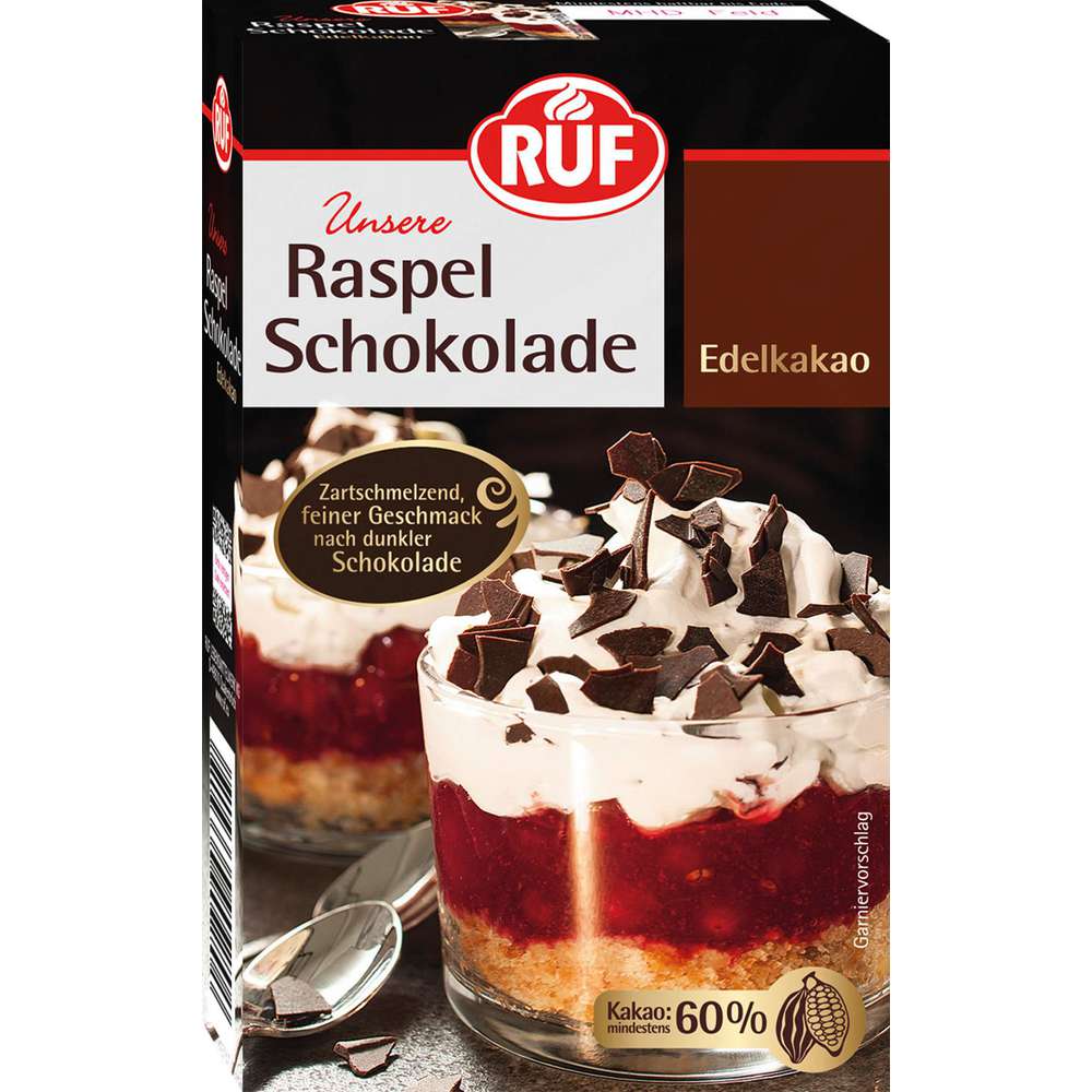 RUF Grated chocolate, fine cocoa