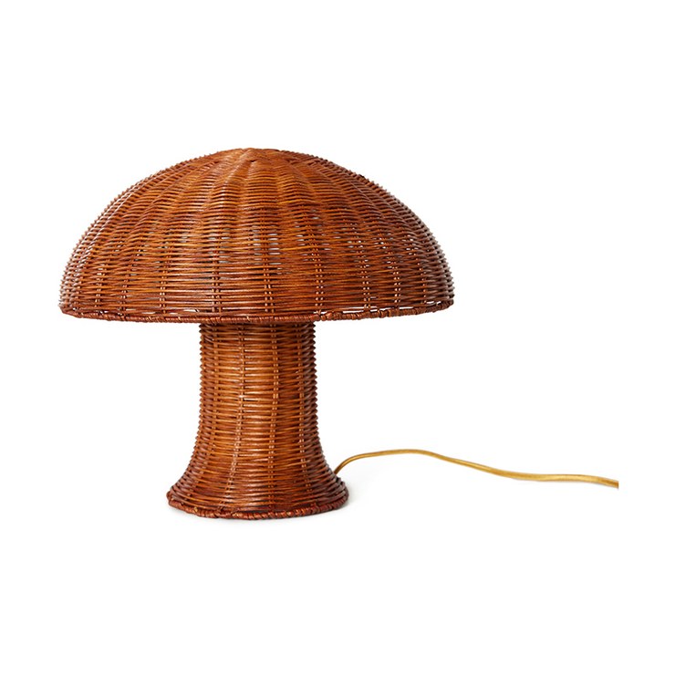 HKliving Rattan table lamp