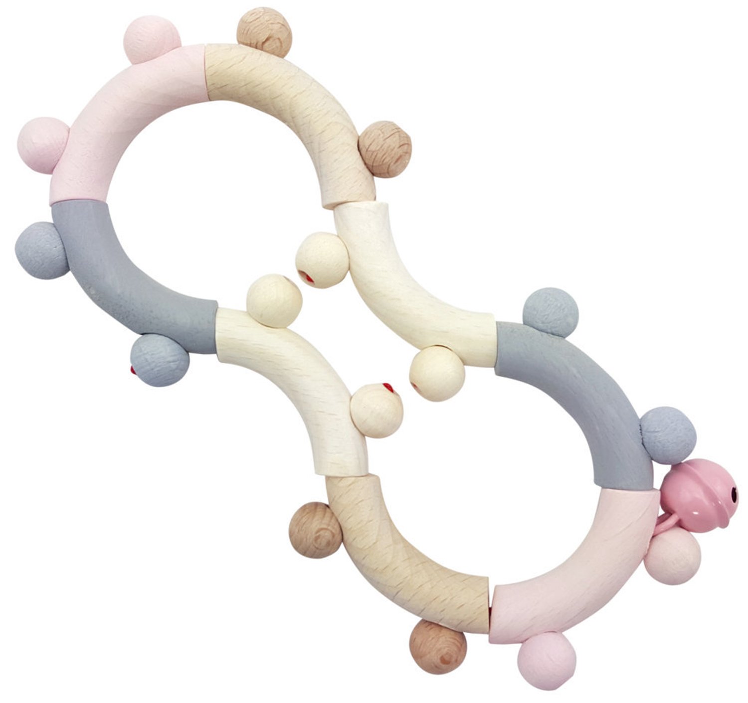 Rattle 8 Nature - Pink 91