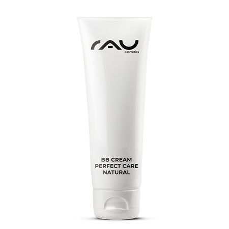 RAU Cosmetics BB Cream Natural - good coverage make-up, care, UV protection - tinted day cream 5in1 75 ml