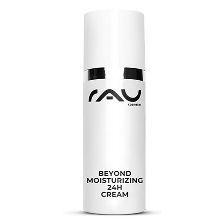 RAU Cosmetics beyond Moisturizing 24h Cream - Vegan moisturizing cream - With argan oil, almond oil and much more. 50 ml