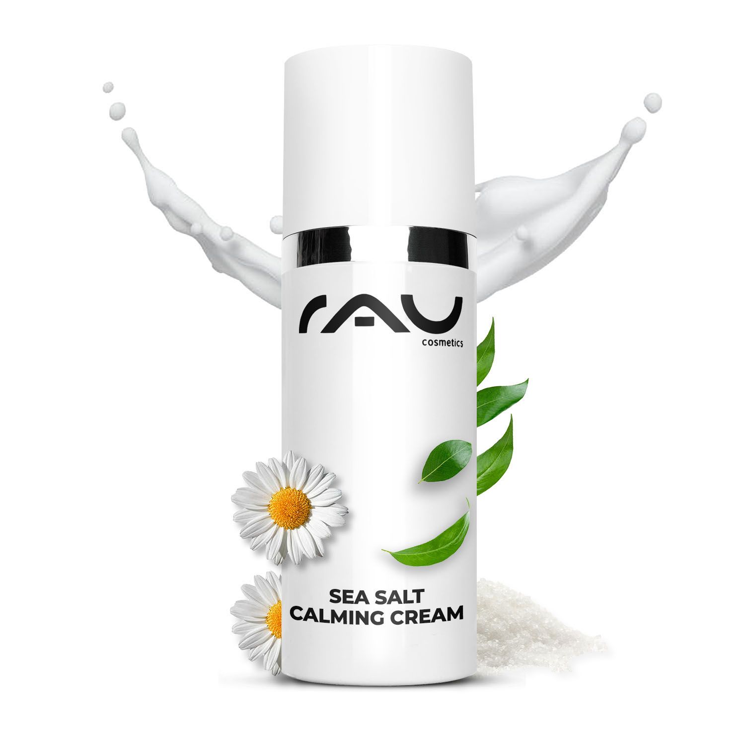 RAU Cosmetics Sea Salt Calming Cream with PHA, almond oil and valuable sea salt 50 ml
