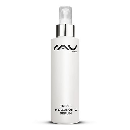 RAU Cosmetics Triple Hyaluronic Serum - Hochdosiertes Hyaluron mit 3 starken Hyaluronsäuren 100 ml