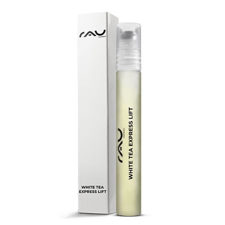 RAU Cosmetics White Tea Express Lift Roll On with Q10, vitamin B3 & E for dry and mature skin 10 ml
