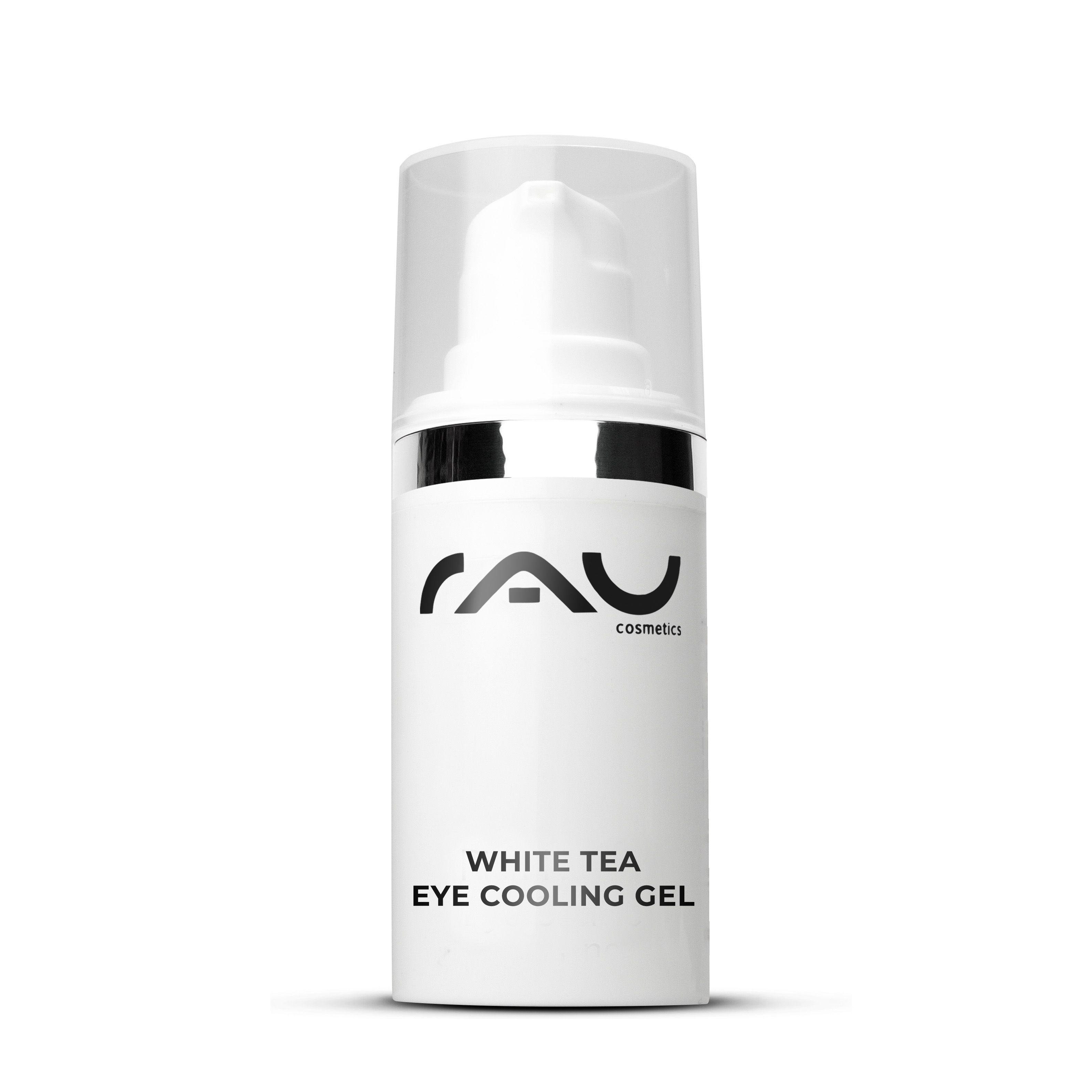 RAU Cosmetics White Tea Eye Cooling Gel - Gentle, cooling anti-aging care for the eye area 15 ml