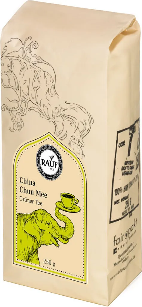 Rauf Tee Rauf Tea Green Tea China Chun Mee 250g