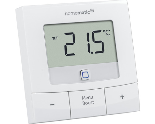 Room thermostat Homematic IP Basic HmIP-WTH-B white 154666A0
