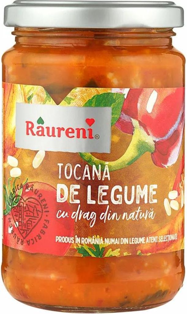 Raureni "Tocana de legume" vegetable stew 300g
